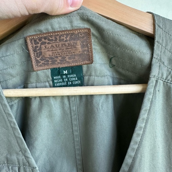 Ralph Lauren Vintage Tactical Cargo Pocket Fishing Vest in Green, size M - Picture 6 of 6